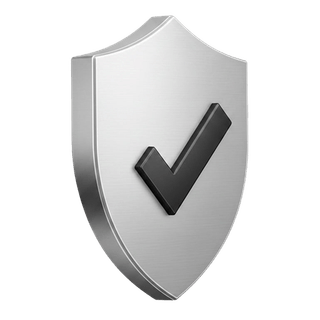 Approval checkmark icon in 3D on the Regal Yielode how it works page