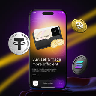 Mobile device displaying the Regal Yielode trading platform interface